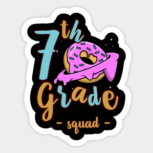 7th grade Doughnut Sticker